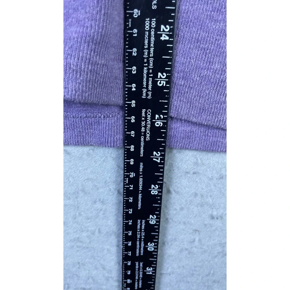 Polo Ralph Lauren Quarter Zip Pullover Mens S Purple Excellent Cotton Sweater